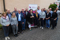 Seminarteilnehmerinnen und -teilnehmer mit Sandra van Heemskerk (Mitte). © komba gewerkschaft nrw