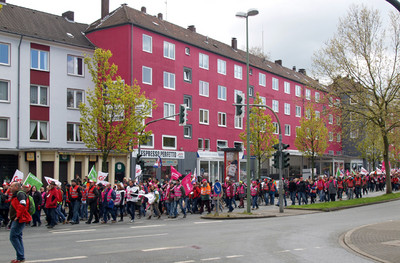 Demonstrationszug Bochum